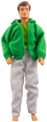 LEGO Scala Doll Male Adult (Christian in 3119 Outfit) (x30a) minifigure