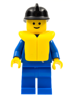LEGO Jacket with Zipper (zip025) minifigure