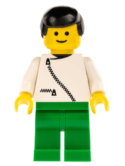LEGO Jacket with Zipper (zip035) minifigure