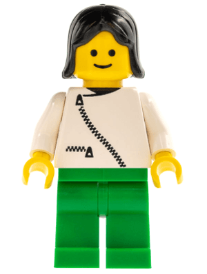LEGO Jacket with Zipper (zip036) Town / City Minifigure