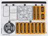 Sticker Sheet for Set 21344, Sheet 2, Mirrored - (10105411/6463585) (First Version with Bright Light Orange Stickers)