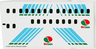 Sticker Sheet for Set 2532 - (72543/4116670)
