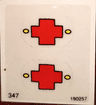 Sticker Sheet for Set 347-3, Sheet 2 - (190257)