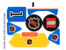 Sticker Sheet for Set 3545 - (45870/4192778)