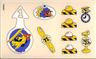 Sticker Sheet for Set 3671 - (195845)