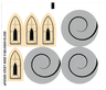 Sticker Sheet for Set 3828 - (56216/4294108)
