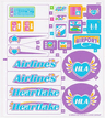 Sticker Sheet for Set 41109 - International Version - (21499/6116770)