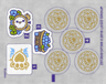 Sticker Sheet for Set 41142 - (25130/6137388)