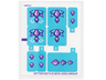 Sticker Sheet for Set 41172 - (25775/6142714)