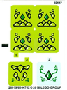 Sticker Sheet for Set 41176, Sheet 1 - International Version - (26019/6144762)