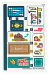 Sticker Sheet for Set 41721 - (01506/6387458)