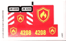 Sticker Sheet for Set 4208 - (99226/4649799)