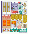 Sticker Sheet for Set 43205, Sheet 1 - (10068838/6316591)