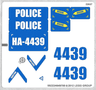 Sticker Sheet for Set 4439 - (99222/4649788)