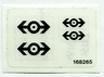 Sticker Sheet for Set 4525 - (168265)