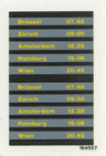 Sticker Sheet for Set 4554, Sheet 2, European Cities - (164557)