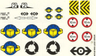 Sticker Sheet for Set 4555 - (169675)