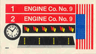 Sticker Sheet for Set 590 - US Flag Version - (4659)