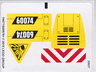 Sticker Sheet for Set 60074 - (19477/6099781)