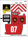 Sticker Sheet for Set 60107 - International Version - (24509/6133137)