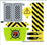 Sticker Sheet for Set 60122 - (24537/6133181)