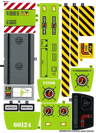 Sticker Sheet for Set 60124 - International Version - (24530/6133175)
