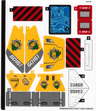 Sticker Sheet for Set 60161 - (35460/6202702)