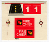 Sticker Sheet for Set 602-1 - (4315)