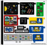 Sticker Sheet for Set 60329 - (10100076/6399180)