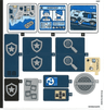 Sticker Sheet for Set 60418 - (10105880/6465731)