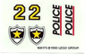 Sticker Sheet for Set 6483 - (168175)