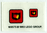 Sticker Sheet for Set 6525 - (169575)