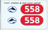 Sticker Sheet for Set 6558 - Sheet 1 (71447/4106601)