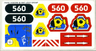 Sticker Sheet for Set 6560, Sheet 1 - (71450/4106599)