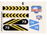 Sticker Sheet for Set 6573 - (72651/4118701)