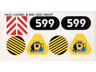 Sticker Sheet for Set 6599 - (71623/4107864)