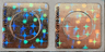 Sticker Sheet for Set 6958, Sheet 5, Holographic Mirrored - (170900 Pair)