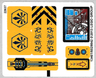 Sticker Sheet for Set 70005 - (13461/6029842)