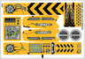 Sticker Sheet for Set 70134, Sheet 1 - (16476/6061574)