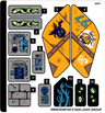 Sticker Sheet for Set 70433 - (68992/6309165)