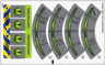 Sticker Sheet for Set 7052 - (96254/4624928)