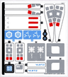 Sticker Sheet for Set 70616 - (33397/6186797)