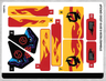 Sticker Sheet for Set 70638 - (37084/6215238)