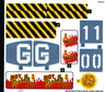 Sticker Sheet for Set 70656 - (36787/6213760)