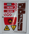 Sticker Sheet for Set 70813 - (16451/6061101)