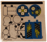 Sticker Sheet for Set 71491 - (10110959/6523381)