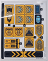 Sticker Sheet for Set 71833 - (10110287/6519445)