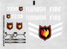 Sticker Sheet for Set 7239 - (52888/4262483)
