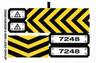 Sticker Sheet for Set 7248 - Solid Color Background Version - (53050/4263329)