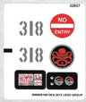 Sticker Sheet for Set 76041 - International Version - (20698/6108138)